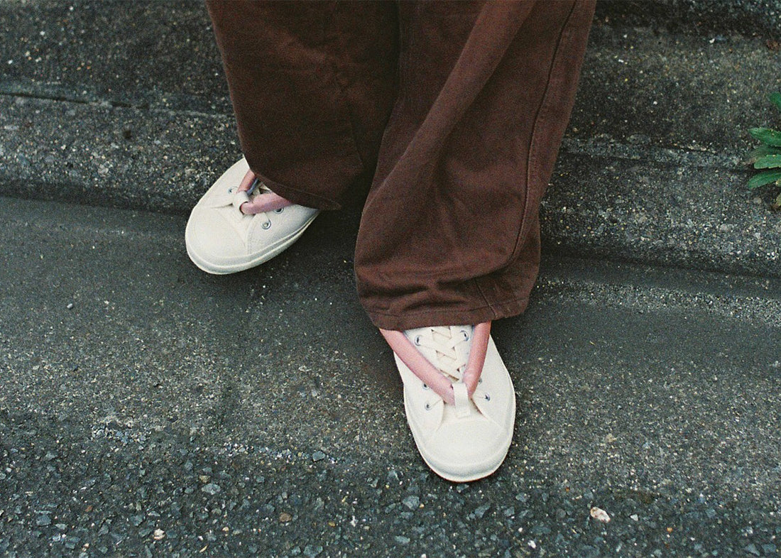 【新商品】山梨「甲斐絹」と岐阜「美濃筒引き本染め」のHANAO SHOESが登場