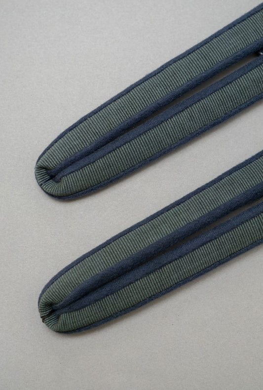 HANAO SHOES_KYOSANADAHIMO (sanada braid)_navy