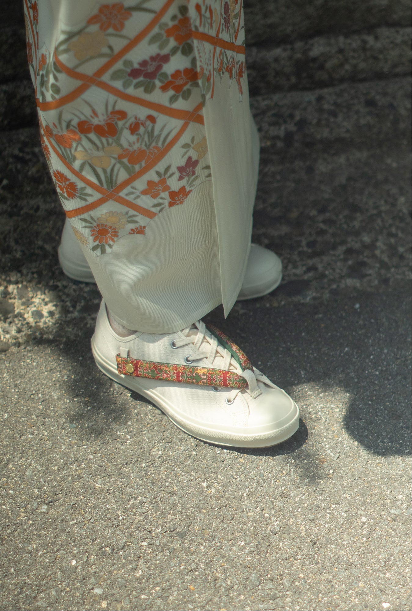 HANAO SHOES_KYOORIMONO (fabric)_KOTOBUKI