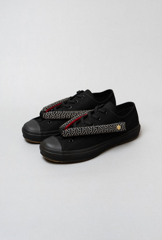 HANAO SHOES_Standard(青海波)_Black_引き