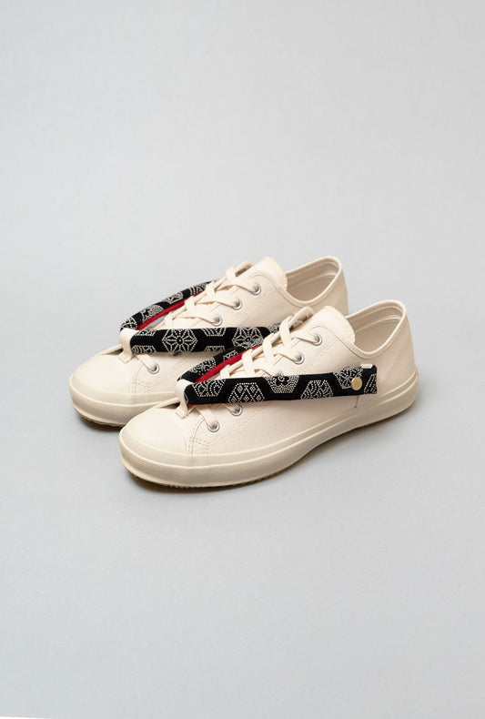 HANAO SHOES_Standard(六角)_White_引き