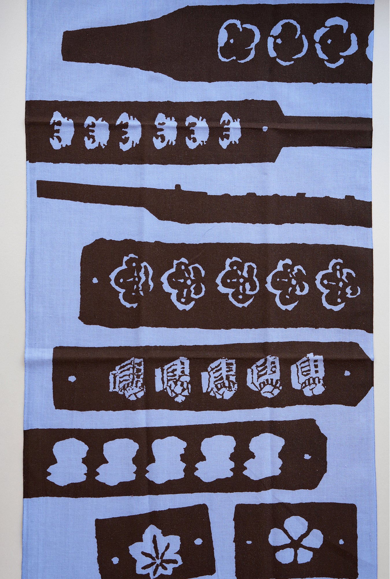 TENUGUI_KASHIKIGATA_violet (Japanese sweets wooden mold)