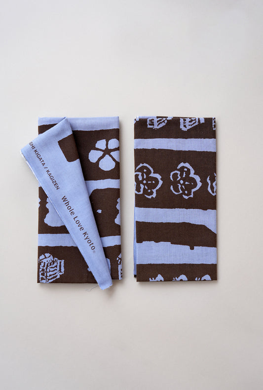 TENUGUI_KASHIKIGATA_violet (Japanese sweets wooden mold)