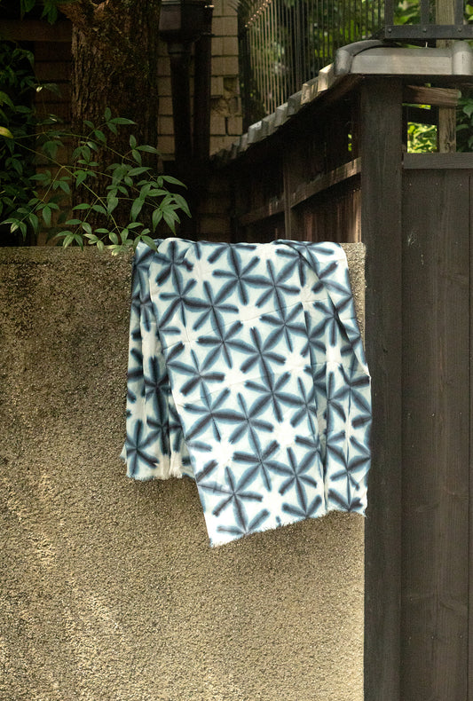 TOCHU SEKKA-SHIBORI (tie‐dyed)_Stole