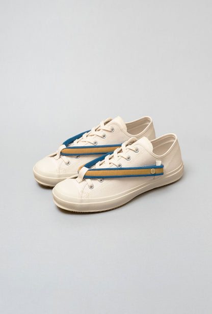 HANAO SHOES_KYOSANADAHIMO (sanada braid)_yellow-blue