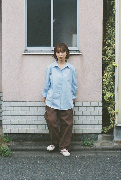 HANAO SHOES_MINO TSUTSUBIKI HONZOME (mino tsutsubiki hand-dyeing)_orange