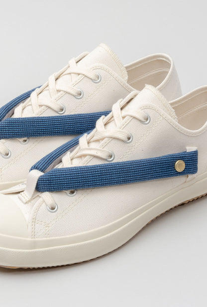 HANAO SHOES＿BOTAORI（縞 青）