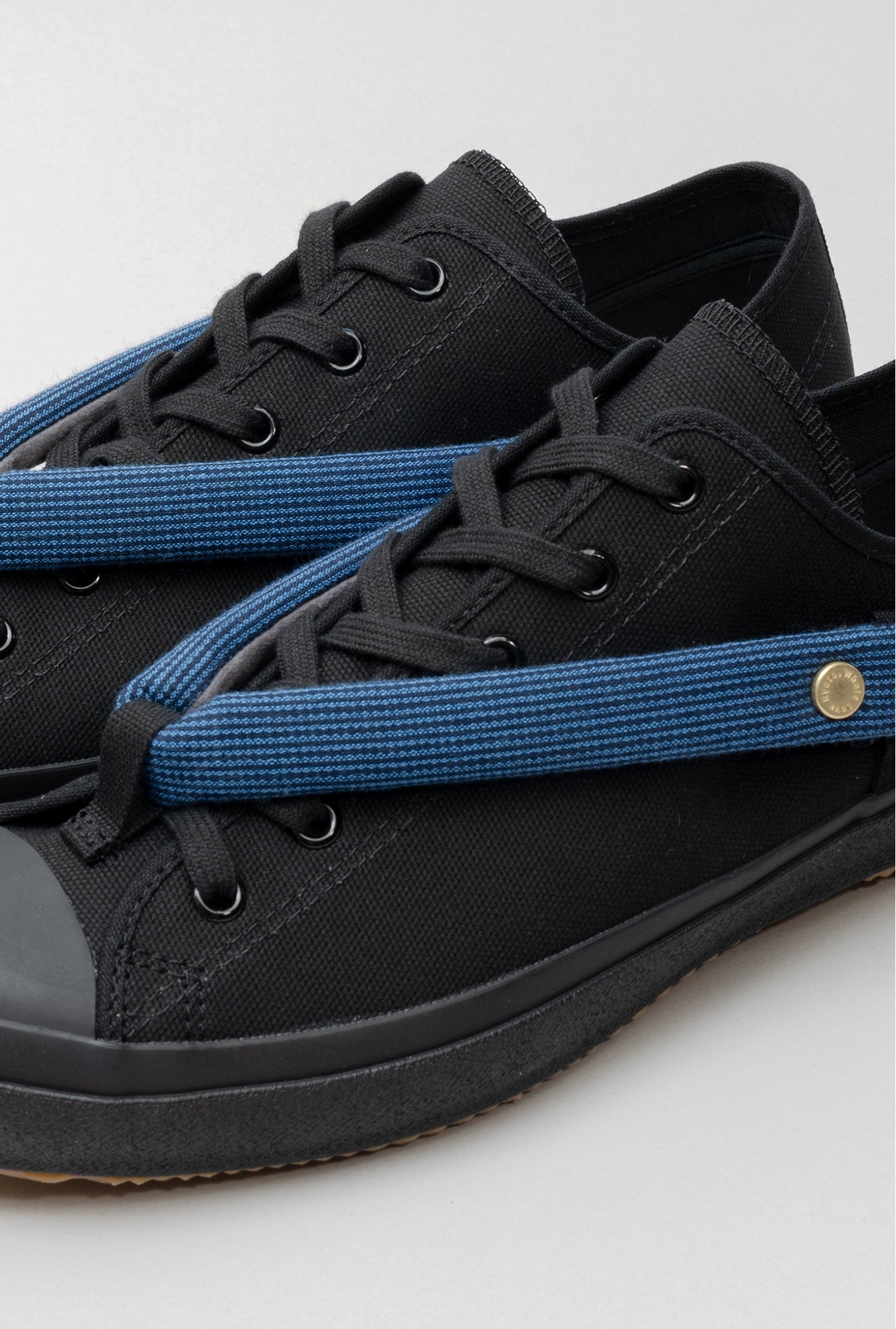 HANAO SHOES＿BOTAORI（縞 青）