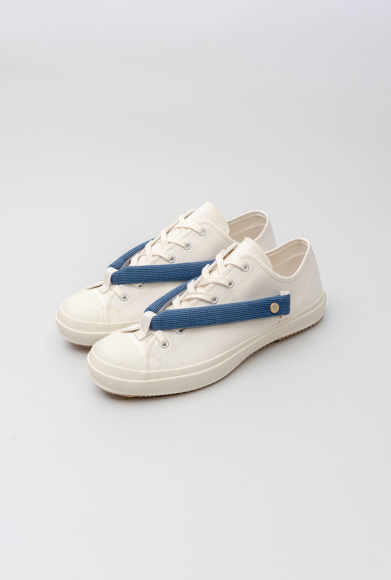 HANAO SHOES＿BOTAORI（縞 青）