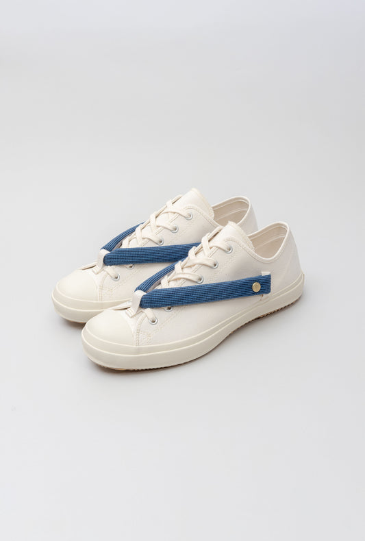 HANAO SHOES＿BOTAORI（縞 青）