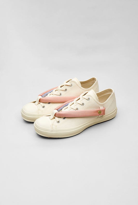 HANAO SHOES_MINO TSUTSUBIKI HONZOME (mino tsutsubiki hand-dyeing)_orange
