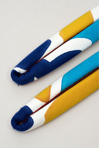 HANAO SHOES_MINO TSUTSUHIKI HONZOME (Mino Tsutsuhiki Hand-Dyeing)