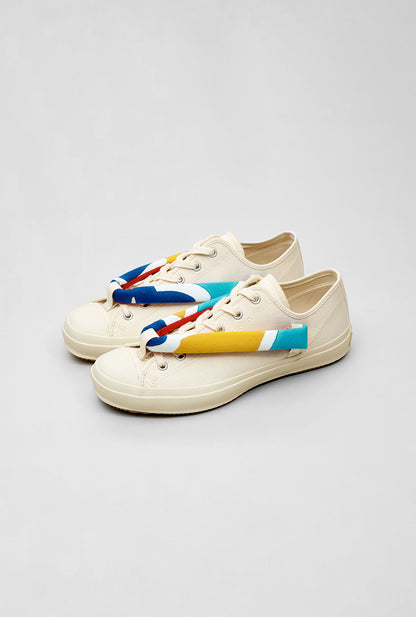 HANAO SHOES_MINO TSUTSUHIKI HONZOME (Mino Tsutsuhiki Hand-Dyeing)