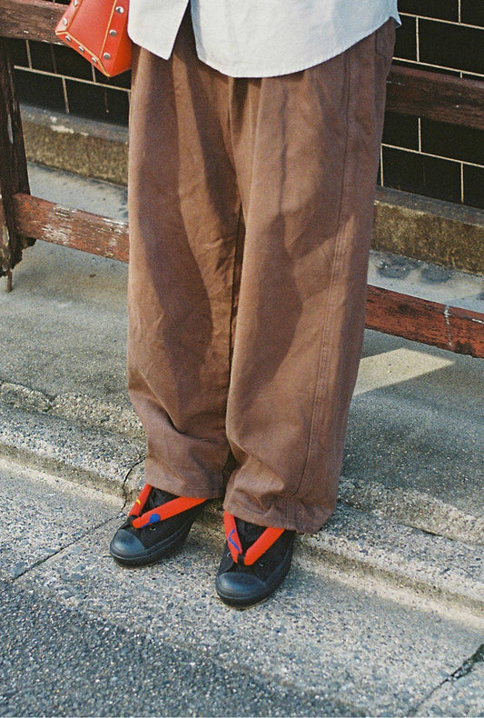 HANAO SHOES_MINO TSUTSUHIKI HONZOME (Mino Tsutsuhiki Hand-Dyeing)