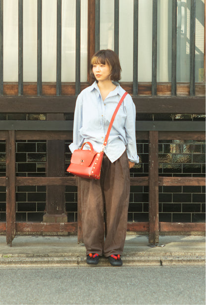 HANAO SHOES_MINO TSUTSUHIKI HONZOME (Mino Tsutsuhiki Hand-Dyeing)