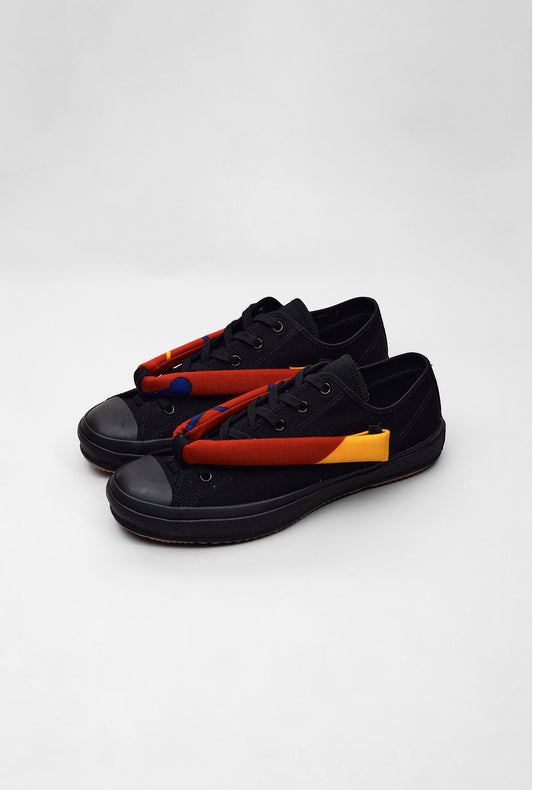 HANAO SHOES_MINO TSUTSUHIKI HONZOME (Mino Tsutsuhiki Hand-Dyeing)