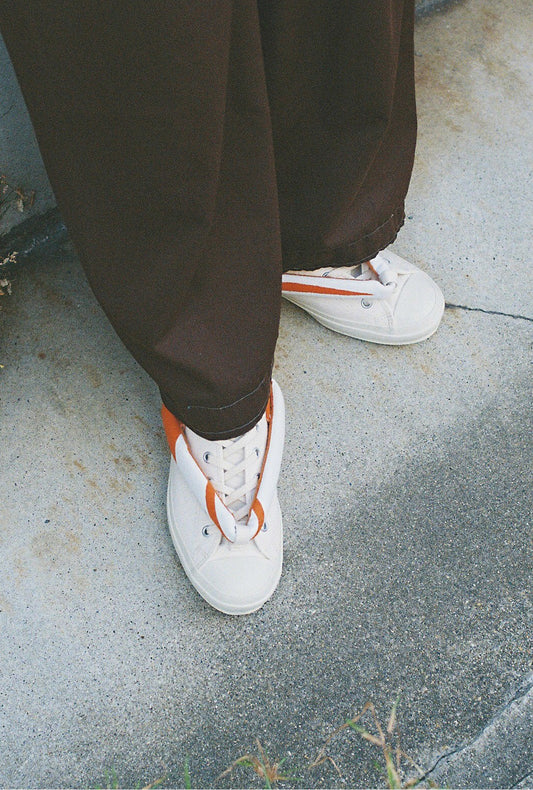 HANAO SHOES_MINO TSUTSUHIKI HONZOME (Mino Tsutsuhiki Hand-Dyeing)