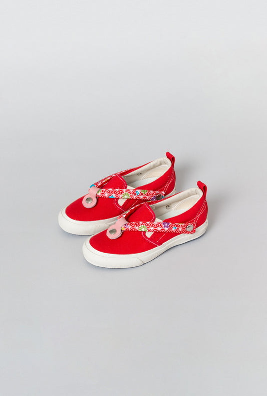 HANAO SHOES Kids＿麻の葉
