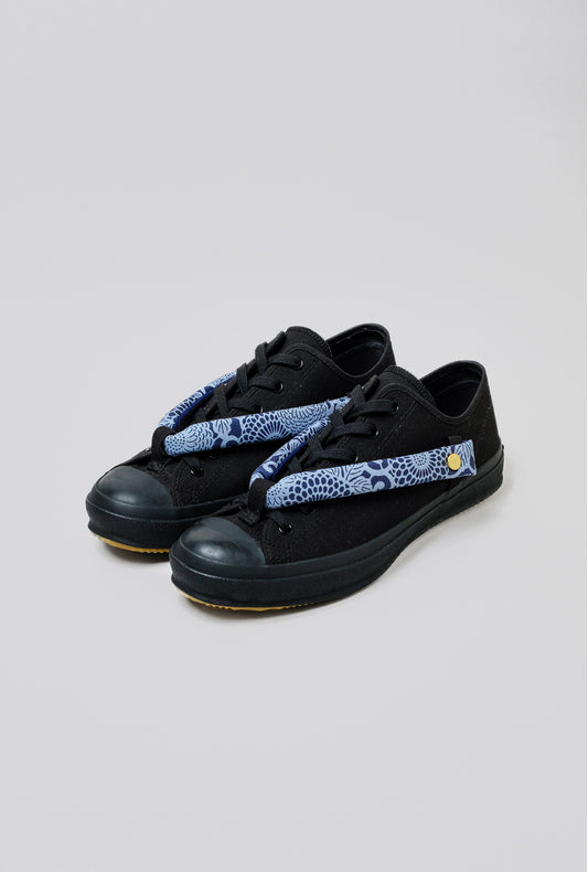HANAO SHOES_KYOYUZEN (dyeing)_SUZUME and INAHO (sparrow and ear of rice plant)
