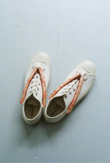 HANAO SHOES_KYOYUZEN (dyeing)_SUZUME and INAHO (sparrow and ear of rice plant)