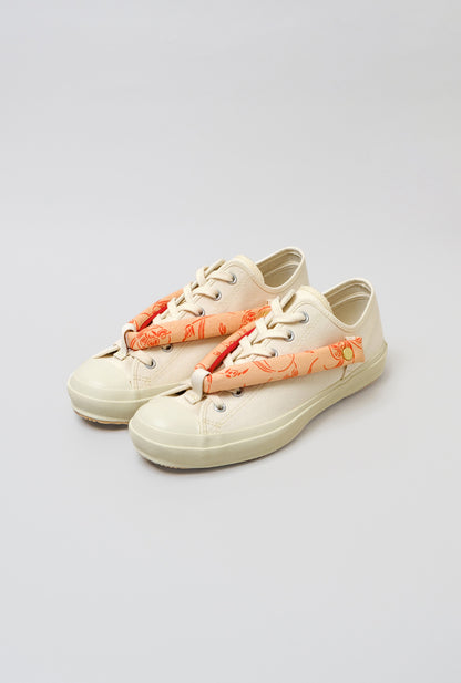 HANAO SHOES_KYOYUZEN (dyeing)_SUZUME and INAHO (sparrow and ear of rice plant)