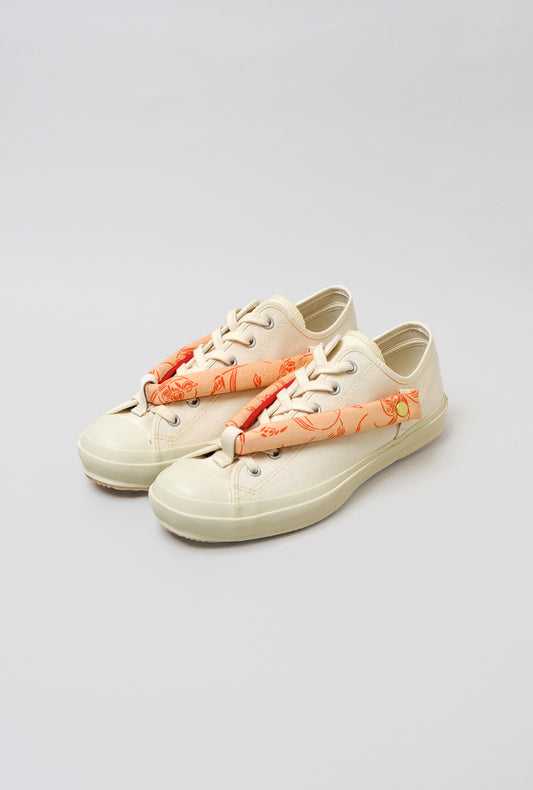 HANAO SHOES_KYOYUZEN (dyeing)_SUZUME and INAHO (sparrow and ear of rice plant)
