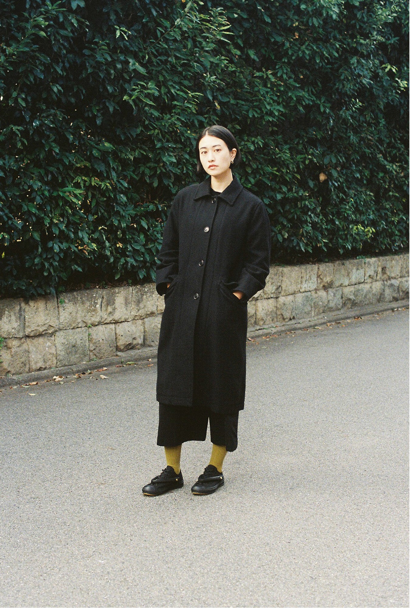 HANAO SHOES＿St. 革（Black）