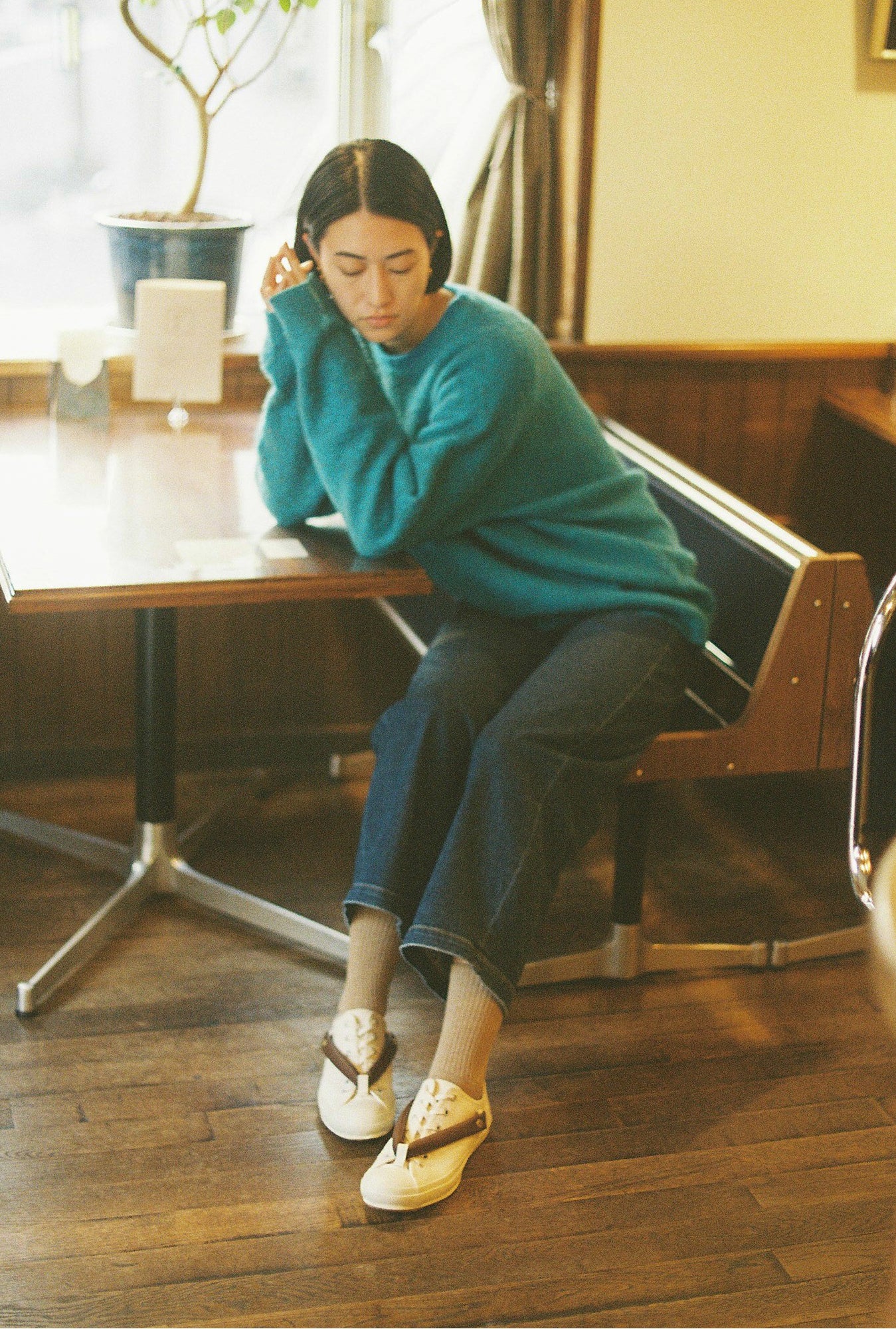 HANAO SHOES＿St. 革（Brown）