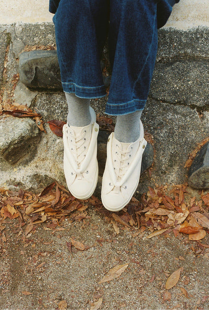 HANAO SHOES＿St. 革（White）