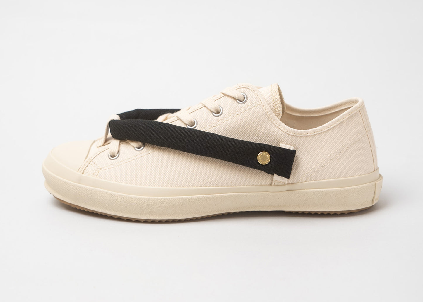 HANAO SHOES＿Neutral（Black）_White_正面