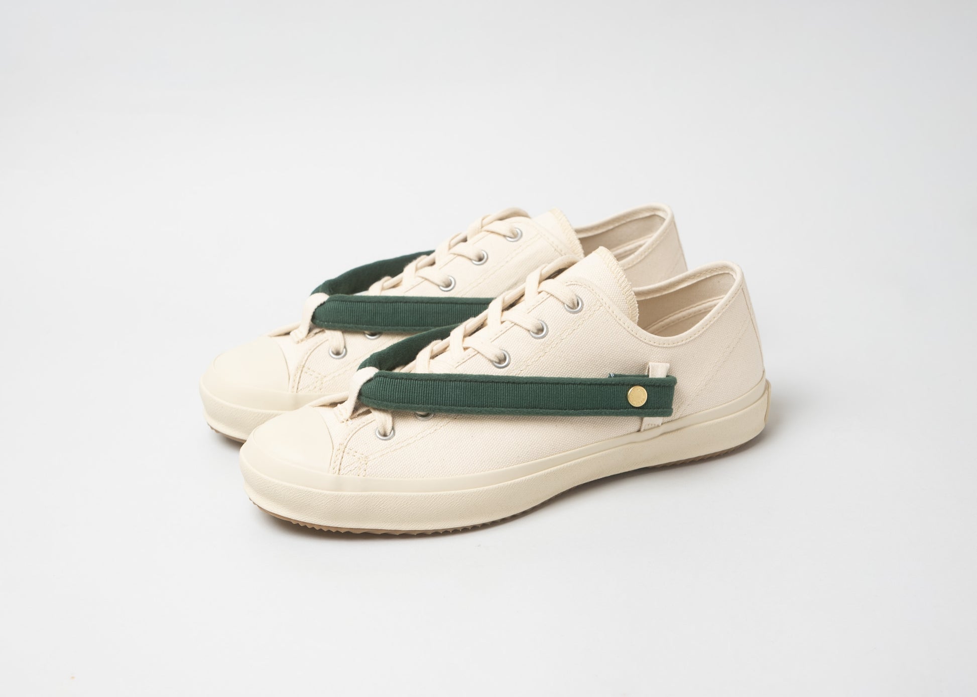 HANAO SHOES＿KYOSANADAHIMO（松葉）_White_引き