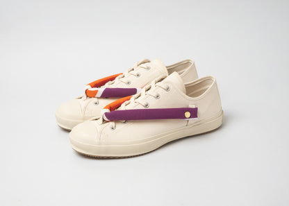 HANAO SHOES＿MINO TSUTSUBIKI HONZOME（紫）_White_引き