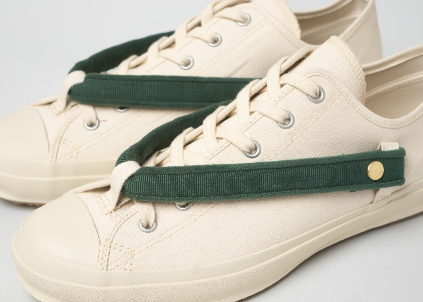 HANAO SHOES＿KYOSANADAHIMO（松葉）_White_アップ