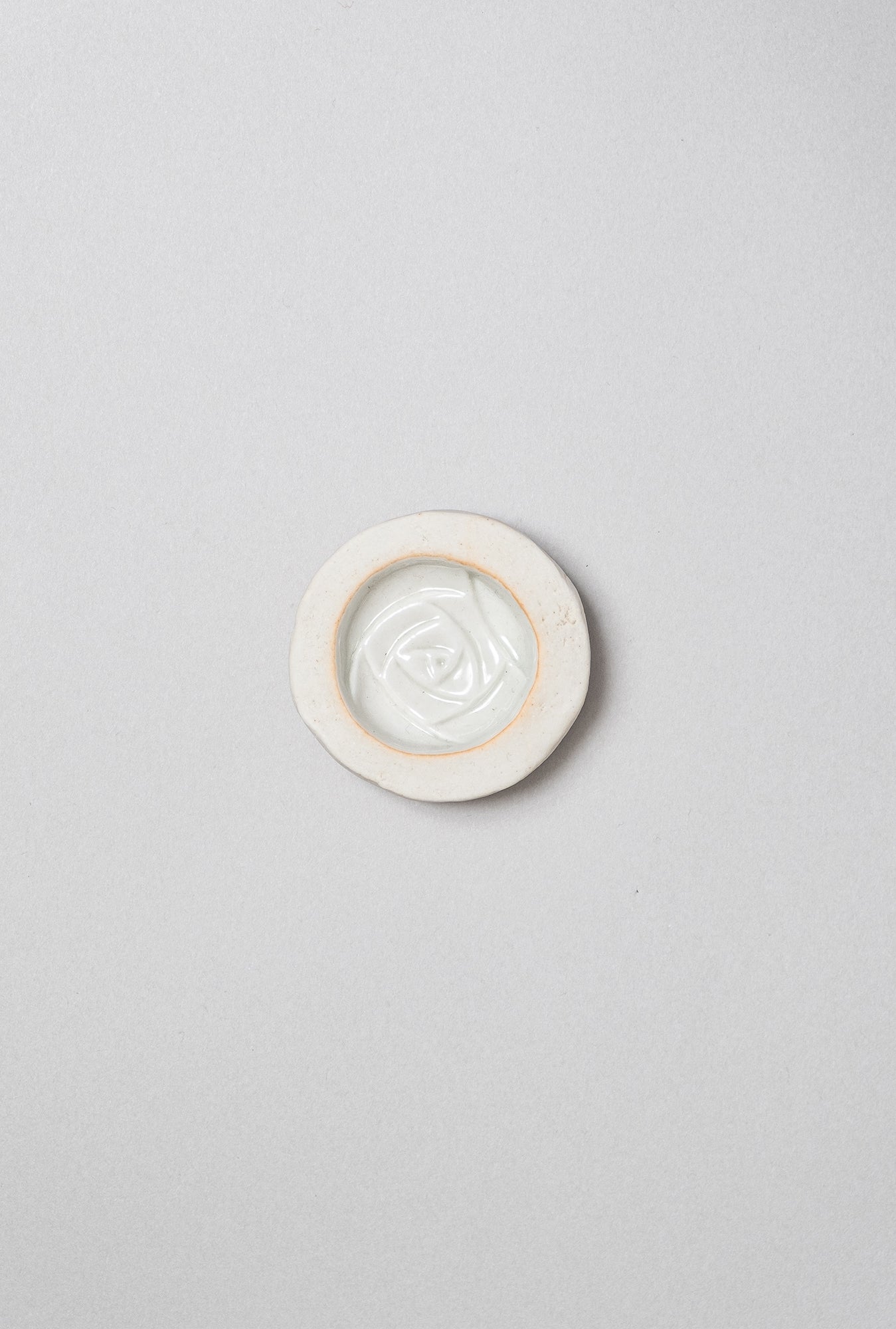 陶器の菓子型 ３つセット（千鳥・薔薇・椿）