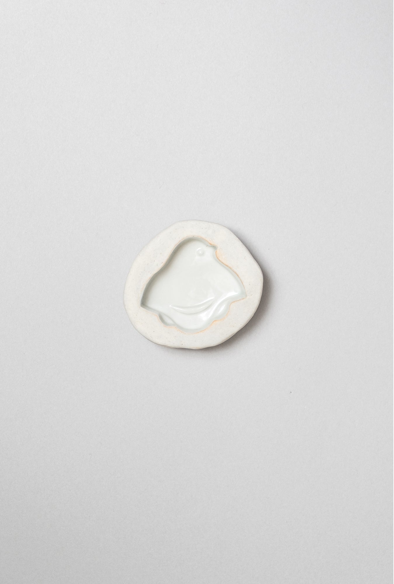 陶器の菓子型 ３つセット（千鳥・薔薇・椿）
