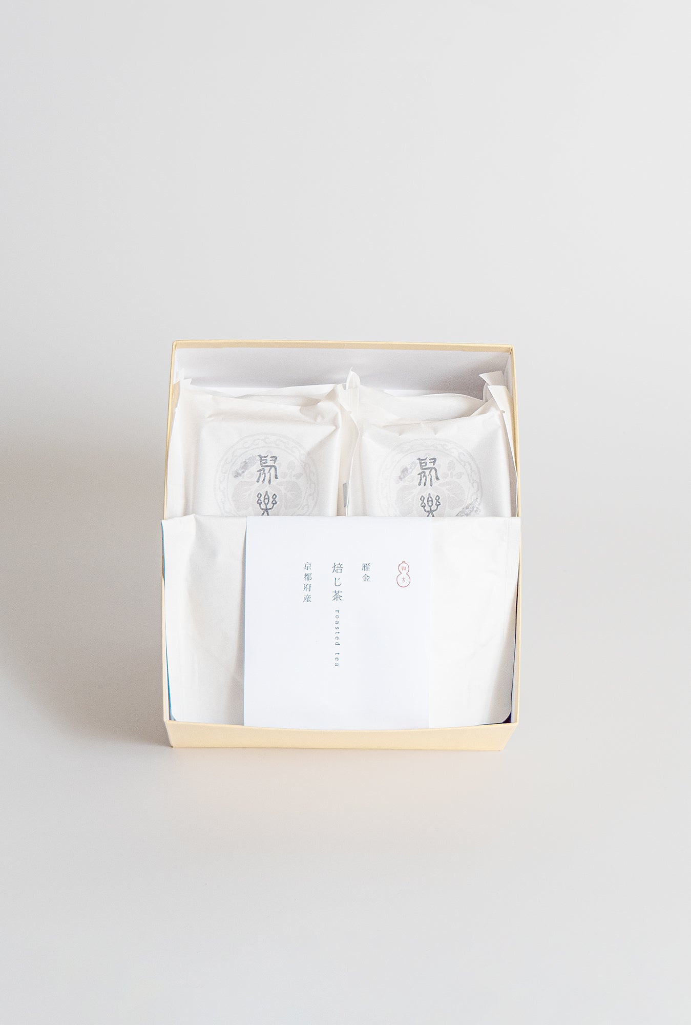 【WS参加者限定】聚楽8個と八十八良葉舎の焙じ茶の詰合せ