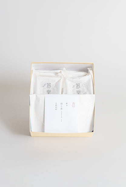 【WS参加者限定】聚楽8個と八十八良葉舎の焙じ茶の詰合せ