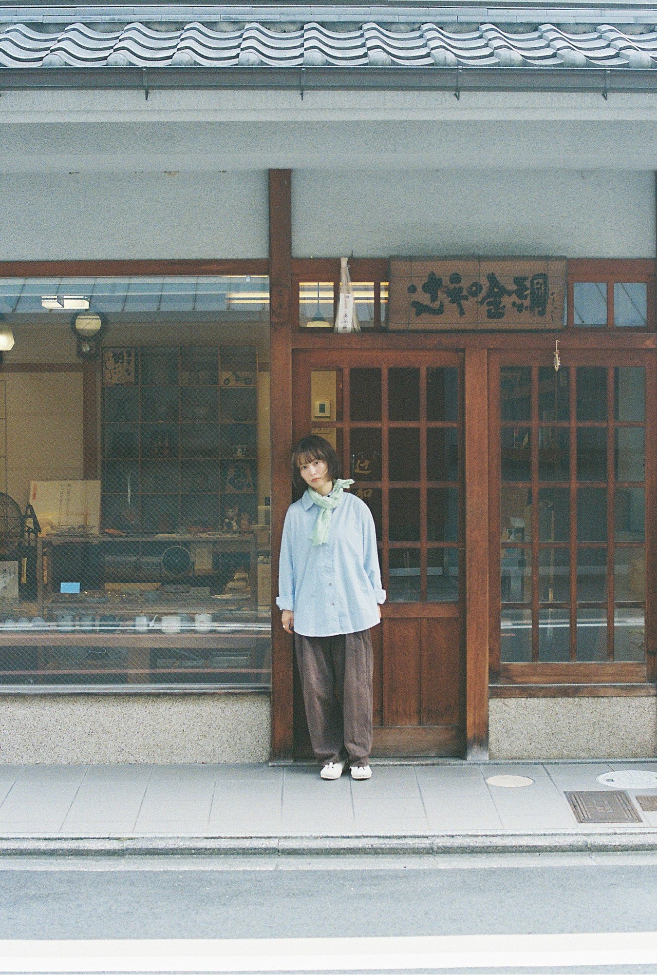TENUGUI_KASHIKIGATA_violet (Japanese sweets wooden mold)