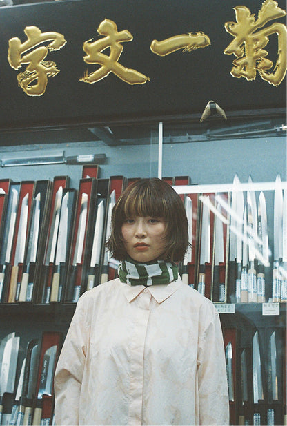 TENUGUI_KASHIKIGATA_violet (Japanese sweets wooden mold)