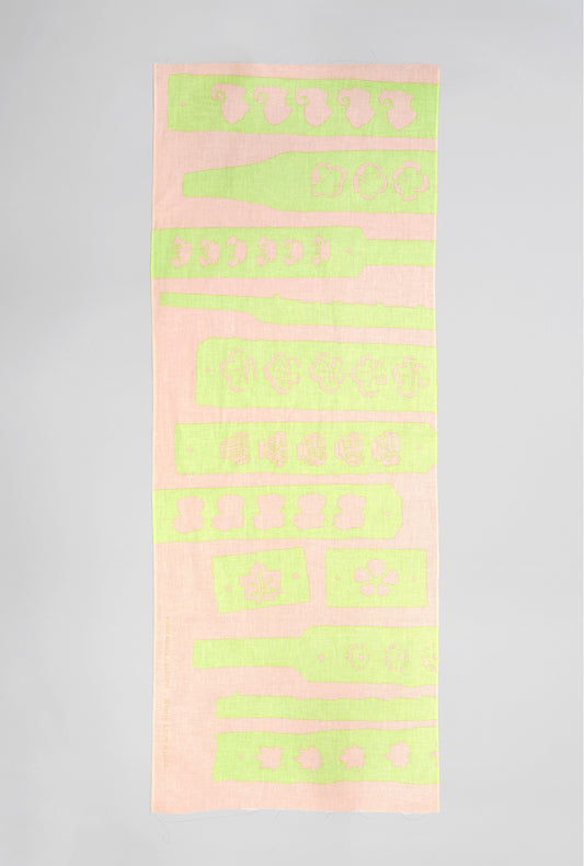 TENUGUI_KASHIKIGATA_violet (Japanese sweets wooden mold)