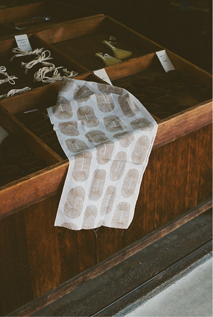 TENUGUI_KASHIKIGATA_violet (Japanese sweets wooden mold)