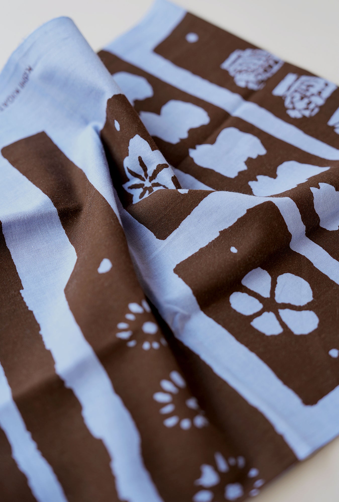 TENUGUI_KASHIKIGATA_violet (Japanese sweets wooden mold)
