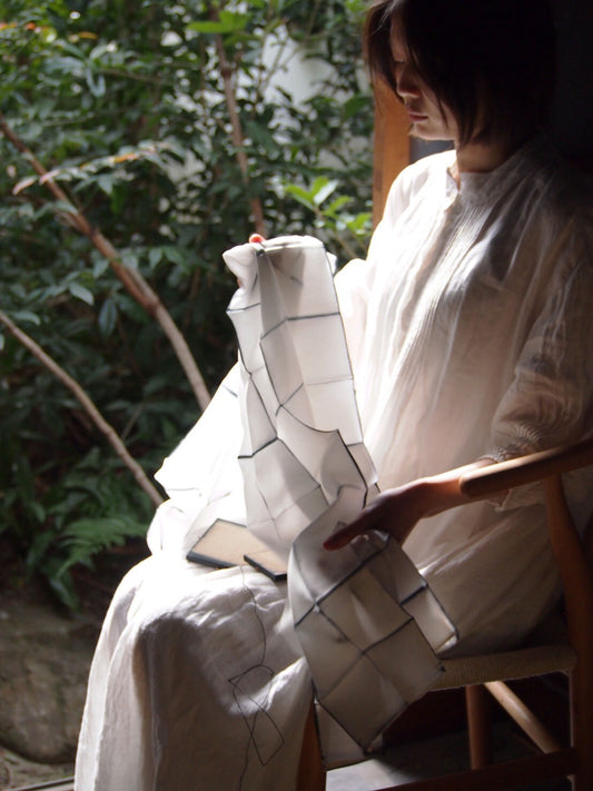 TOCHU 板締め絞り＿ストール