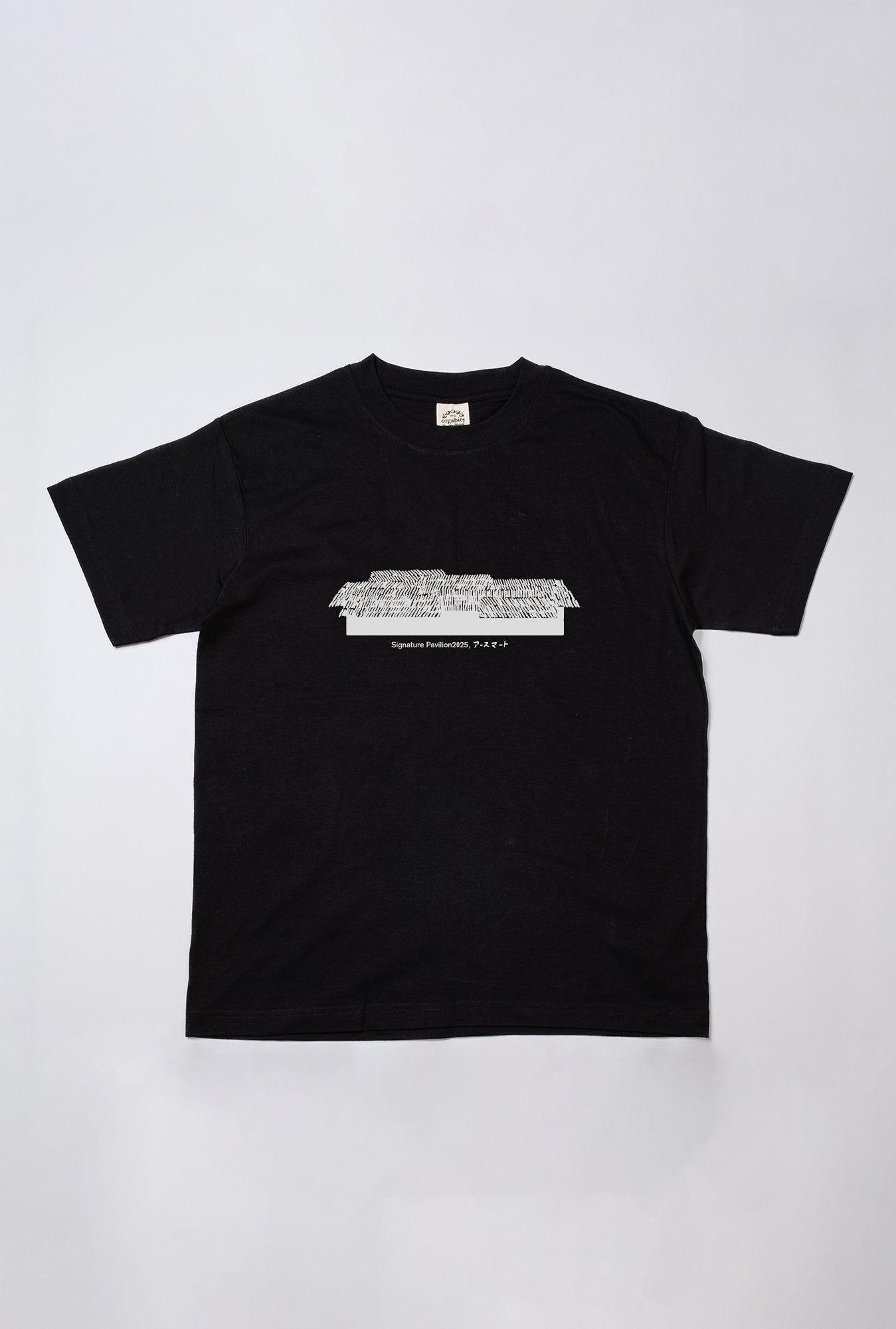 【Tシャツ（黒）】 パビリオンシルエット
